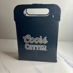 Vintage Coors Cutter Non-Alcoholic Brew Plastic Carrier/Cooler